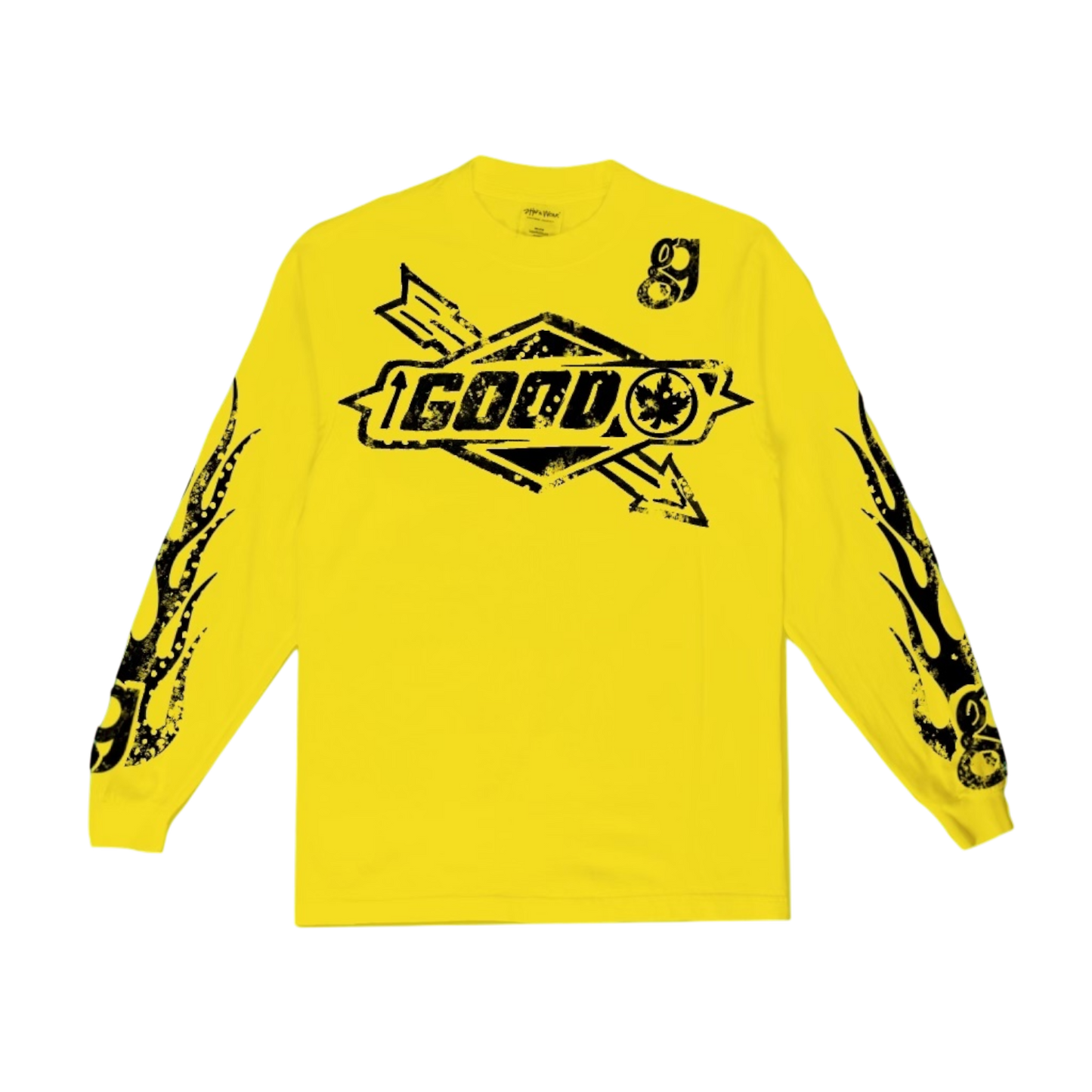 GG LONG SLEEVES TEE - YELLOW