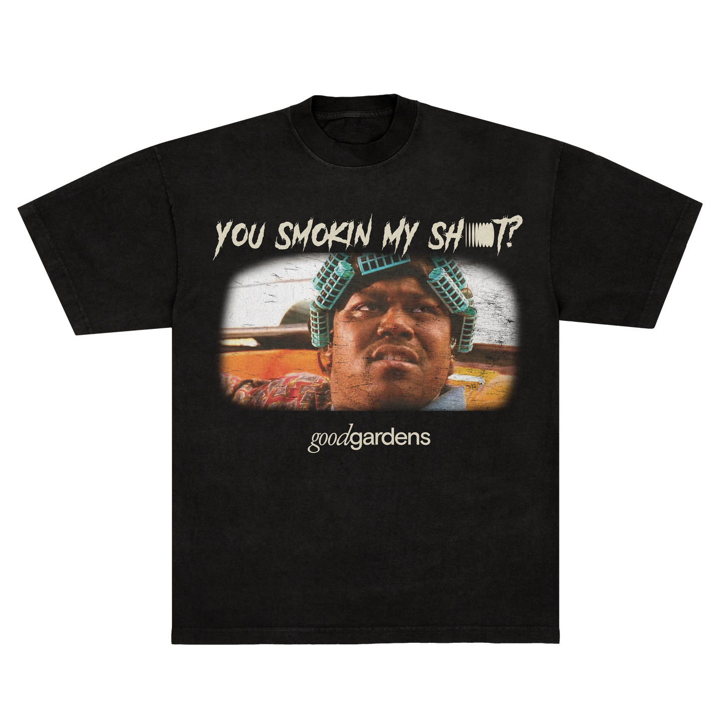 BIG WORM TEE - BLACK